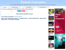 Tablet Screenshot of fantasticcontraption.net